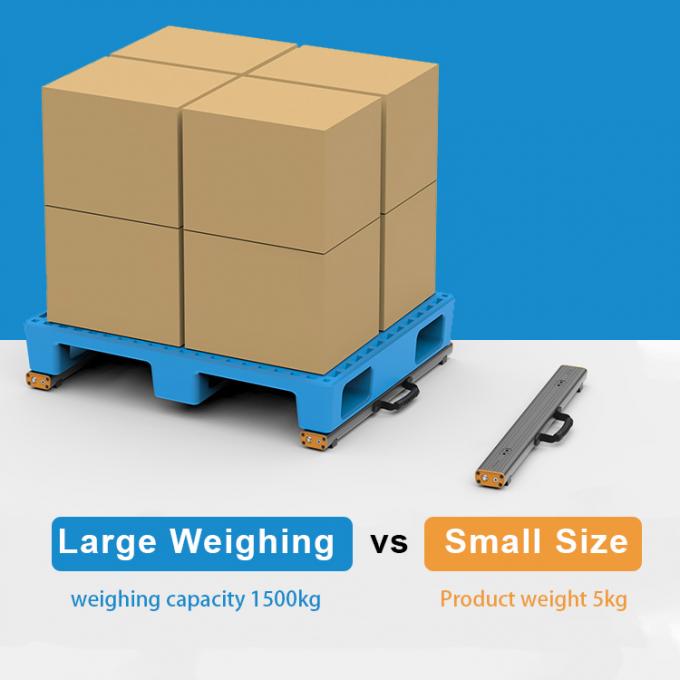 Bluetooth Industrial Scale Untuk Palet, Bar Weighing Scale Skala balok portabel 1500kg 3