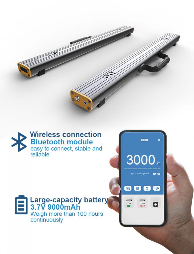 Bluetooth Industrial Scale Untuk Palet, Bar Weighing Scale Skala balok portabel 1500kg 4