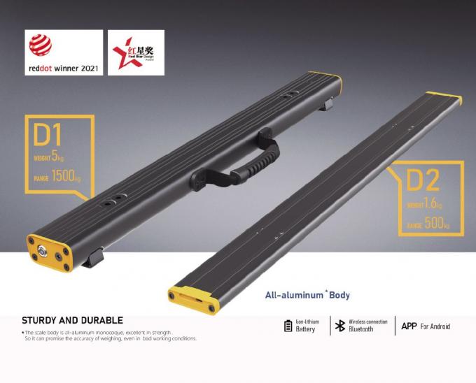 CE bersertifikat Digital Pallet Beam 1500kg Penggunaan gudang Otomatis 1