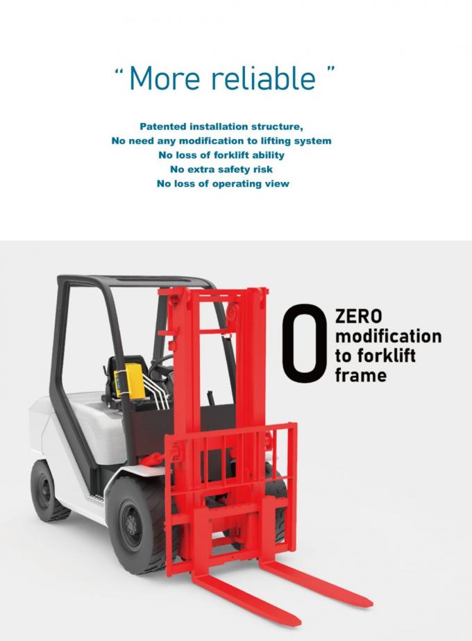 Skala Forklift Digital Profesional 5000kg Balance Truk Industri Menggunakan indikator berat forklift 3
