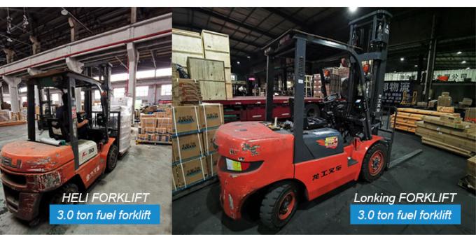 Skala Forklift Digital Profesional 5000kg Balance Truk Industri Menggunakan indikator berat forklift 9