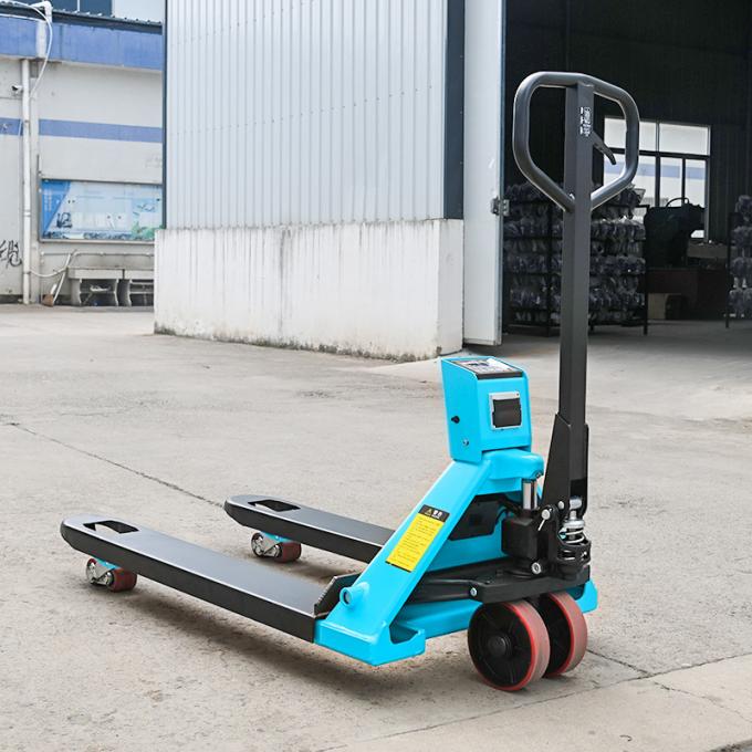 Manual Pallet Jack Lift Dengan Skala Palet Skala portabel 1
