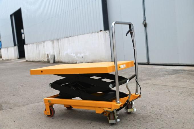 Portable Hydraulic Table Lifter 350kg Buku Panduan Kecil Untuk Crane Workshop 0