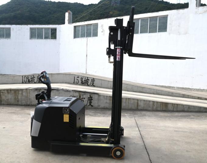 Full Electric Reach Trucks Pallet Stacker 2 Ton Disesuaikan 1