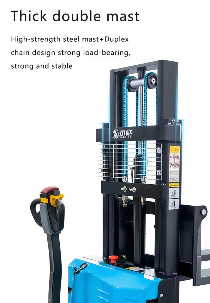 Pedestrian Stand On Palet Stacker Palet stacker listrik penuh mencapai walkie stacker 2