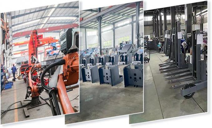 Lithium Ion Mini Electric Powered Forklift 3000mm Lift Height Sit Down Forklift listrik 5