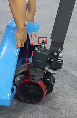 CE Certified Electric Pallet Jack Parts, Retrofit Pallet Jack Rebuild Kit 3